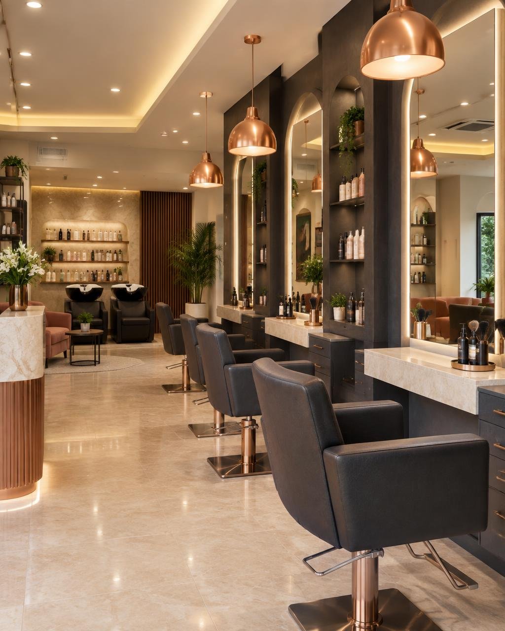 Kaizen salon interior